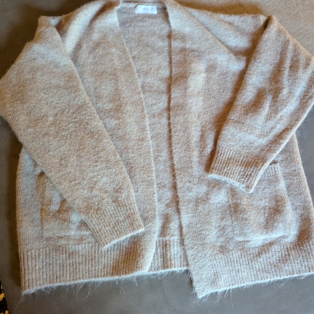 MANGO Pocket Knit Cardigan - Picture 12 of 16